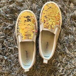 Girls slip on shoes size 2